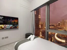 SkyHigh Luxury 2BR Burj View Walk Dubai Mall