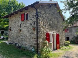 Agriturismo antico mulino sul Dolo - La vecchia casa in sasso，位于Montefiorino的酒店