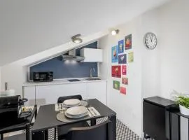 Splendida mansarda nel centro della città