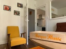 Barque Fleurie avec jardin