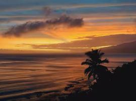 Bungalow with exceptional sea view，位于Vairao的酒店