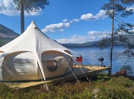 Telemark Camping，位于Hauggrend的海滩酒店