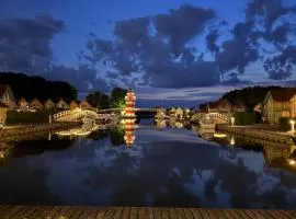 Ferienhaus Leuchtturmblick Hafendorf Rheinsberg
