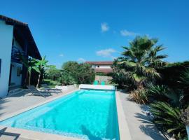 La Villa du Moulignon，位于圣万森德提罗斯的酒店