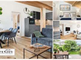 FENJOY Ferienapartments Bernau am Chiemsee，位于基姆湖畔贝尔瑙的公寓