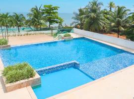 Magico Apartamento Frente al Mar 3 Habitaciones TR52，位于Coveñitas的酒店