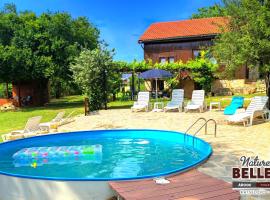 Arode Nature Villa Bellevue，位于Katselovo的带泳池的酒店