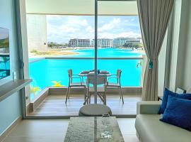 1 Alcoba Hermosa vista a la laguna + bote inflable，位于Los Arrayanes的酒店