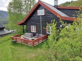 Charming Cabin Near Hallingskarvet Ski Center, Cozy and Inviting!，位于Skoro的酒店