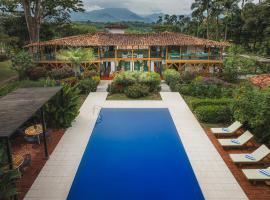 Hacienda Bambusa，位于El Caimo的酒店