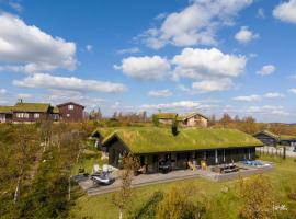 Nydelig og Moderne hytte på Kikut Geilo - 6 senger, 4 soverom og jacuzzi，位于耶卢的酒店