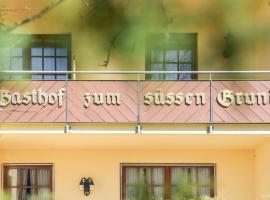 Hotel Gasthof Süßer Grund，位于阿尔布斯塔特的酒店