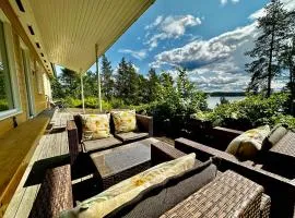 Waterfront house with sun all day