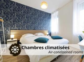 Hôtel le Terminus et son restaurant Côte à Côte - Chambres rénovées，位于欧坦的酒店