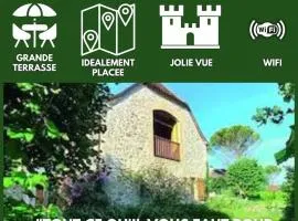 La Sagnarde Loubressac Terrasse intime