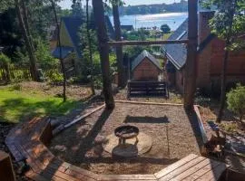 Domek z widokiem na jezioro