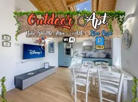 Outdoor Apt - Free Park - Bike Shuttle 3min