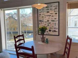 Central apartment with a loft in the middle of Egersund city center