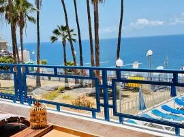 Private apartment with stunning ocean views and sunset.