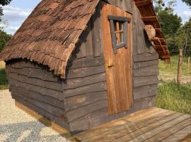 La Cabane Mini Enchant&eacute;e !，位于Thenay的豪华帐篷