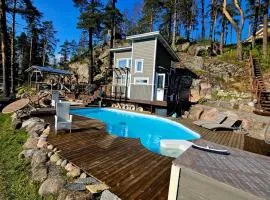 Harjula-kesämaja, sauna ja ulkoallas Tuusulassa