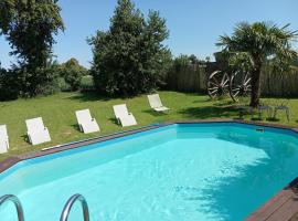 La Gerbaudiere Chambres&Table d hotes proche Mont Saint Michel CUISINE MAISON，位于Notre-Dame-du-Touchet的酒店