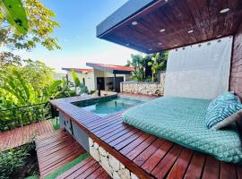 Cabaña Cedro Amarillo - moderna con jacuzzi en Sopetran, cerca de Medellín，位于索佩特兰的酒店