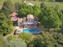 Mas provençal authentique XXL avec grande piscine, terrain de pétanque et parc privé