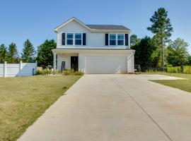 Modern Anderson Home with Fire Pit and Grill