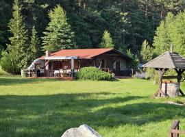 Janusz&oacute;wka - ranczo turystyczne，位于Wielki Klincz的木屋