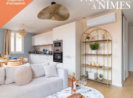 Raffinement Romain Cœur de Nimes Lumineux，位于尼姆的酒店