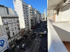 Hermoso, con vista al obelisco