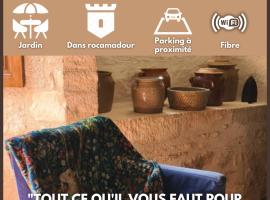 Dans la Cité de Rocamadour L'Oustal de Beline，位于罗卡马杜尔的酒店
