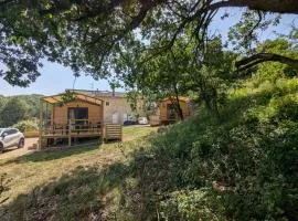 Mobil home climatisé avec piscine