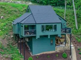 Stunning Views Private Sauna Fireplace Fire Pit