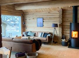 Luxury Log Cabin By Hardangervidda，位于Uvdal的酒店
