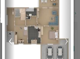 Sunlit Apartment with Garden, Next to Station, Vienna，位于弗森多夫的酒店