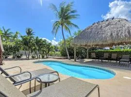 Kon Tiki - Waterfront Pool Home Near Sombrero Beach, 30' Dock, Tiki Hut