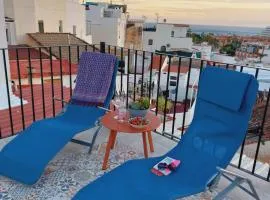Andalusian House with Sea View in the Old Town