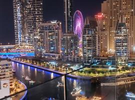 Luxurious Studio Marina View Condor Marina Star，位于迪拜的分契式公寓