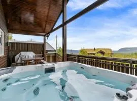 Peaceful Cabin With View And Jacuzzi At Blefjell