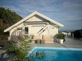 Cabin With Fjord View And Pool，位于Aamli的酒店