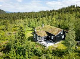 Family Cabin With Panoramic View Near Vikerfjellet，位于赫讷福斯的酒店
