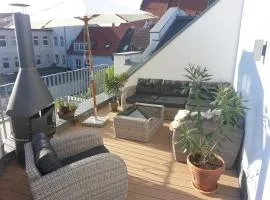 Wohnung mit großer Dachterrasse im Herzen Greifswalds