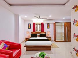 Super Townhouse Seethammadhara Junction Formerly Vijaya Residency，位于Rasapūdipalem的酒店