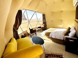Wadi Rum Legend Luxury Camp，位于瓦迪拉姆的豪华帐篷