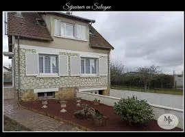Maison le " Ber-So " au cœur des Châteaux de la Loire à Selles sur Cher
