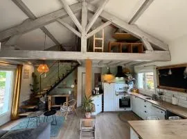 Maisonnette avec terrasse et jardin