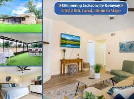 Summer Spot! Glimmering Jacksonville Getaway By Mayo