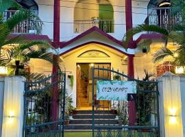 GOAROUND- Cozy Casa Mellow at Vagator by Goaround Homes，位于安君纳的别墅